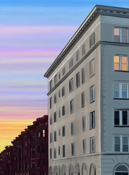 Ecke der Eighth Street und Prospect Park West