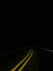 Fahrt auf der Straße bei Nacht #3 Brooklyn