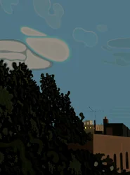 Abenddämmerung und 8. Straße, Brooklyn