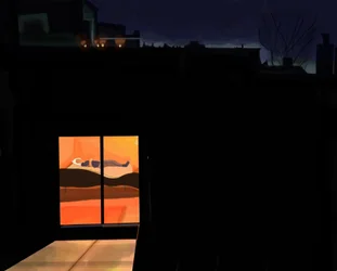 Schlafender Mann, Williamsburg