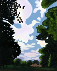 Zelt und Himmel, Prospect Park 2018