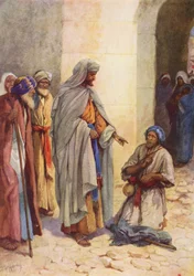 Ein armer Krüppel geheilt