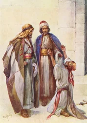 Petrus und Johannes und der Lahme