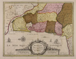 Bourdelois, Land von Medoc und die Vogtei von Born