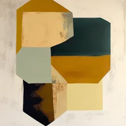 Braune abstrakte Formen