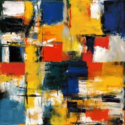 Bunter abstrakter Hintergrund, Ölgemälde, Raumdekoration, Wandkunstdrucke