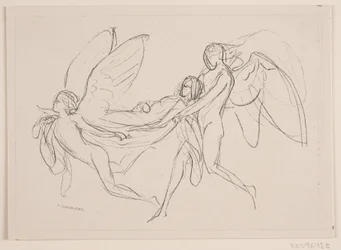 Entwurf für ein Grabrelief