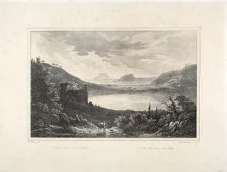 Blick auf den Avernosee