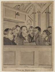 Psalmgesang, 9. August 1822