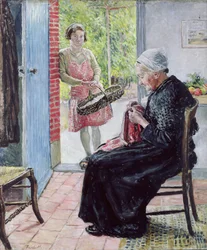Am Reetdachhaus, 1921