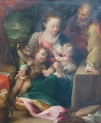 Heilige Familie und Johannes der Täufer