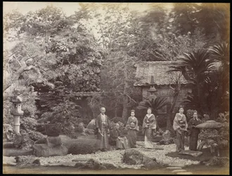 Ein Japanischer Garten in Harra