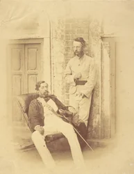 Generalleutnant Sir Robert Napier und Oberstleutnant William Wilberforce Harris Greathed, Bengalen