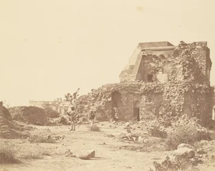 Observatorium und Batterie mit Hindoo Rao