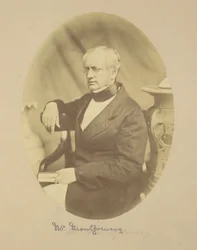 Porträt von Sir Robert Montgomery, Esq., B.C.S, Hauptkommissar in Oude
