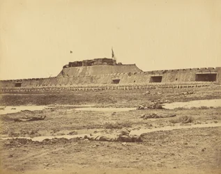 Rückseite des Nordforts, Rückzug der chinesischen Armee, 21. August 1860