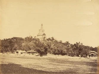 Die große Pagode im kaiserlichen Wintergartenpalast, 29. Oktober 1860
