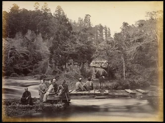 Die Residenz des Hohepriesters von Fujiyama