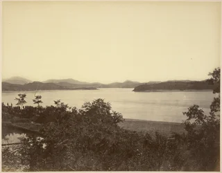 Blick vom Fort Monocacy mit Fort McKee in der Ferne