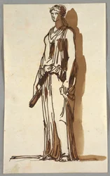 Antike weibliche Statue