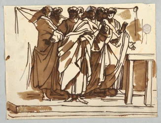 Apostel nach Raphaels Tod des Ananias