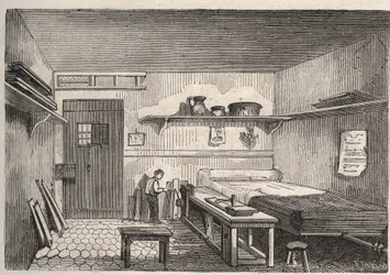 Paris - Gefängnis La Petite Roquette (Gefängnis für Frauen und Jugendliche)