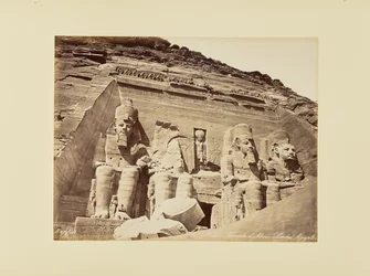 Nubien. Tempel von Abu Simbel, Ägypten