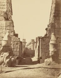 Tempel von Luxor, triumphaler Eingang [Theben]