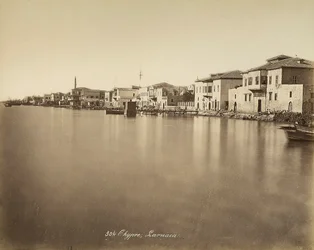 Ansicht der Stadt Larnaka auf Zypern