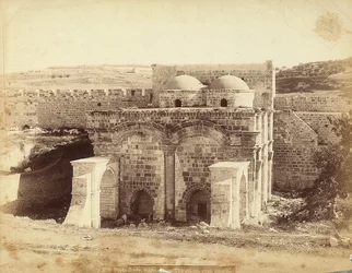 Ansicht des Inneren des Goldenen Tores in Jerusalem