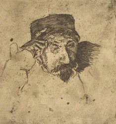 Skizze von Joseph Guichard, 1853