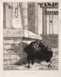 Der Rabe, 1854