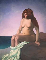Badende am Felsen, 1909