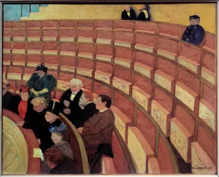 Die dritte Galerie im Théâtre du Châtelet