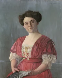 Porträt von Mme Haasen, 1908