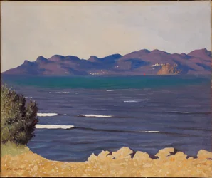 Das Esterel und die Bucht von Cannes, 1925