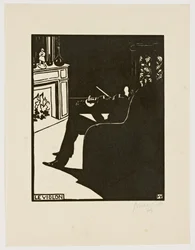 Die Violine, aus der Serie "Musikinstrumente", 1896-97