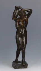 Frau mit einem Krug, Studie, 1914
