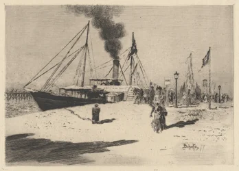 Embarcadere à Trouville