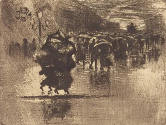 Le Petit Enterrement (Die Beerdigung - Kleine Platte), 1878