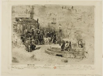 Der Place Pigalle im Jahr 1878