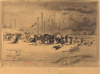Ein Korn in Trouville (Sturm in Trouville)