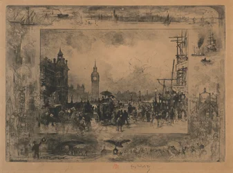 Westminster Bridge oder Westminster Tower