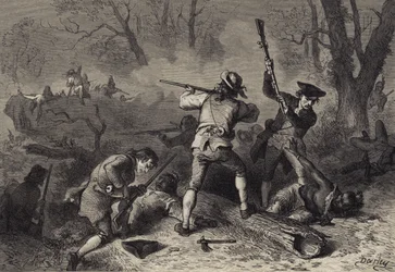 Konflikt mit den Indianern an den südwestlichen Grenzen