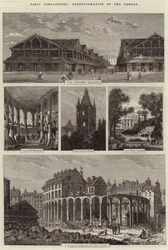 Pariser Abrisse, Transformation des Tempels