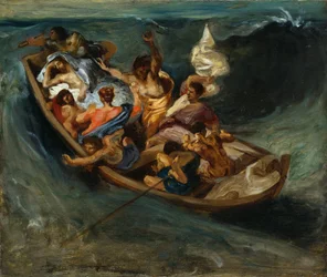 Christus auf dem See Genezareth