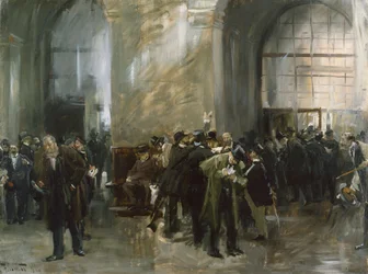 An der Börse