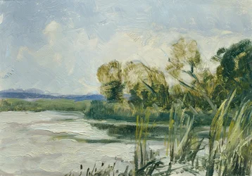 Wittingau (aus der Mappe „16 Ansichten tschechischer Landschaften 