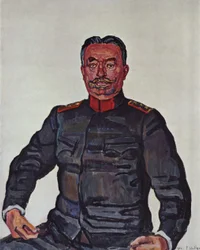 Porträt von General Ulrich Wille