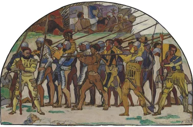 Der Rückzug von Marignano Variante, ca. 1897